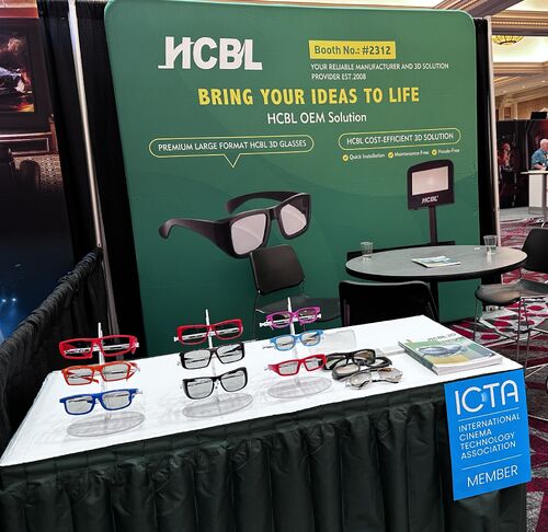 Latest company news about HCBL ha esposto con successo al CinemaCon 2026 di Las Vegas